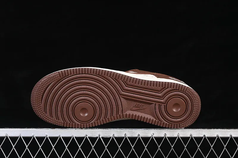 All Categories Nk Air Force 1 Air Force Series Nk Air Force 1 Low Air Force Low Nike Air Force 1'07 Low Joint Brown Cheese Print Air Force One Low Casual Shoes DF0188-127